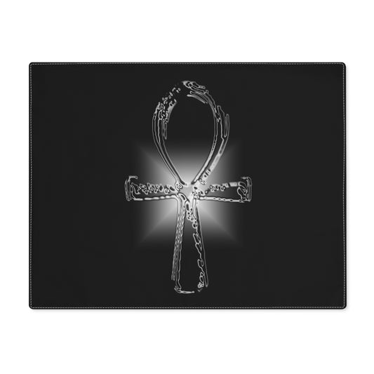 Glass ANKH Place-mat