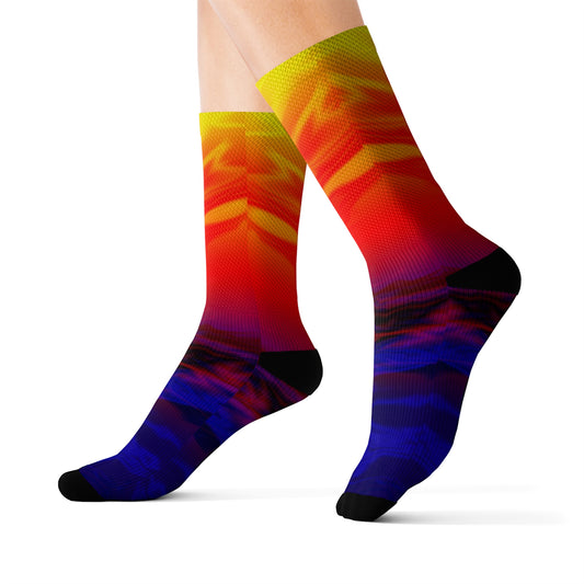 Fire-SKIES     Sublimation Socks