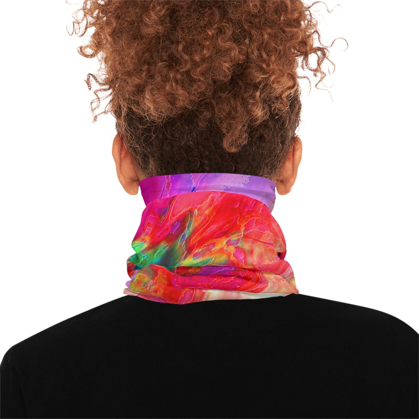 Red Mix  Midweight Neck Gaiter