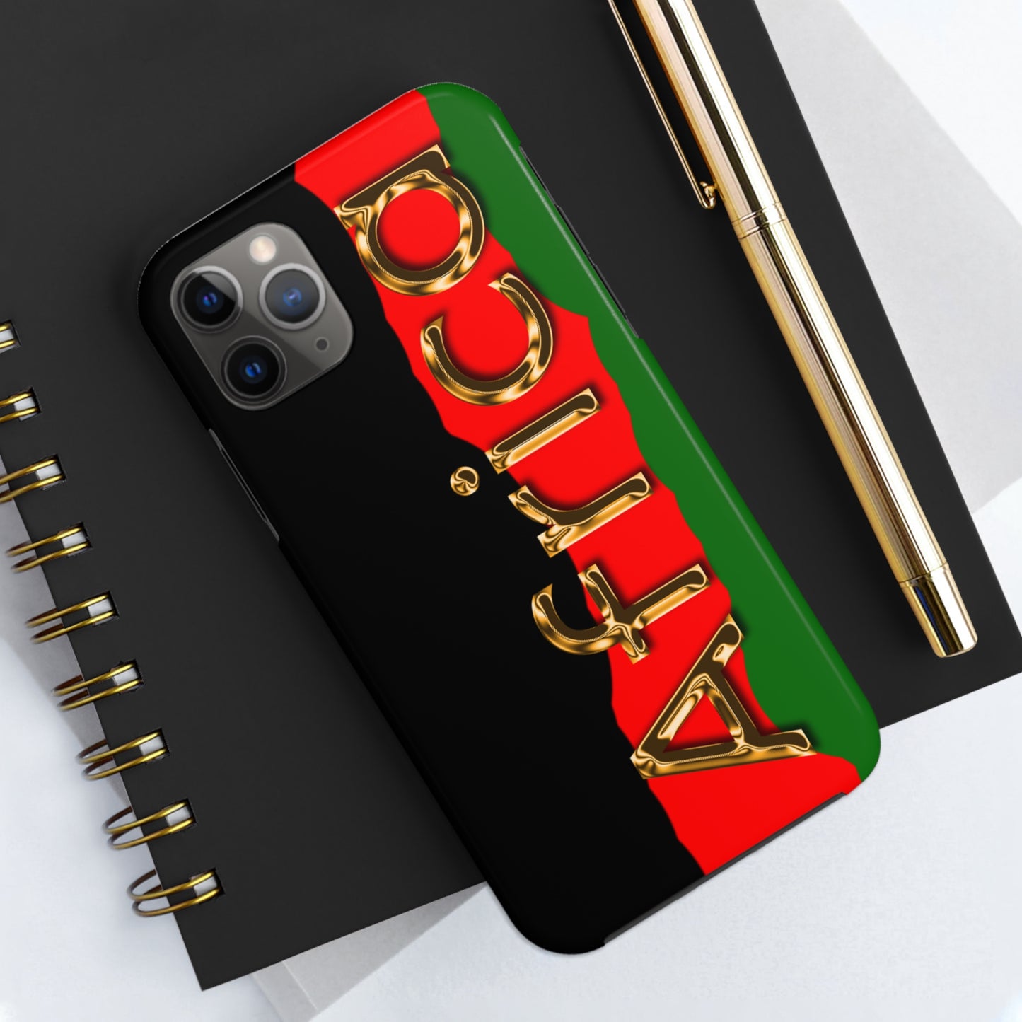 African Diaspora Flag Tough Phone Cases, Case-Mate