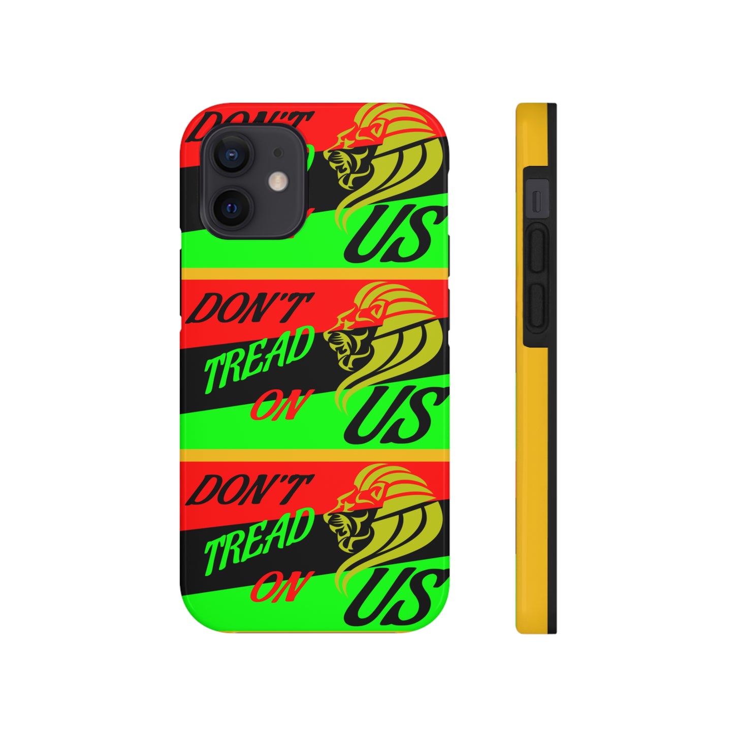 "Don't Tread On Us" African Diaspora Flag X's 3 Tough Phone Cases, Case-Mate