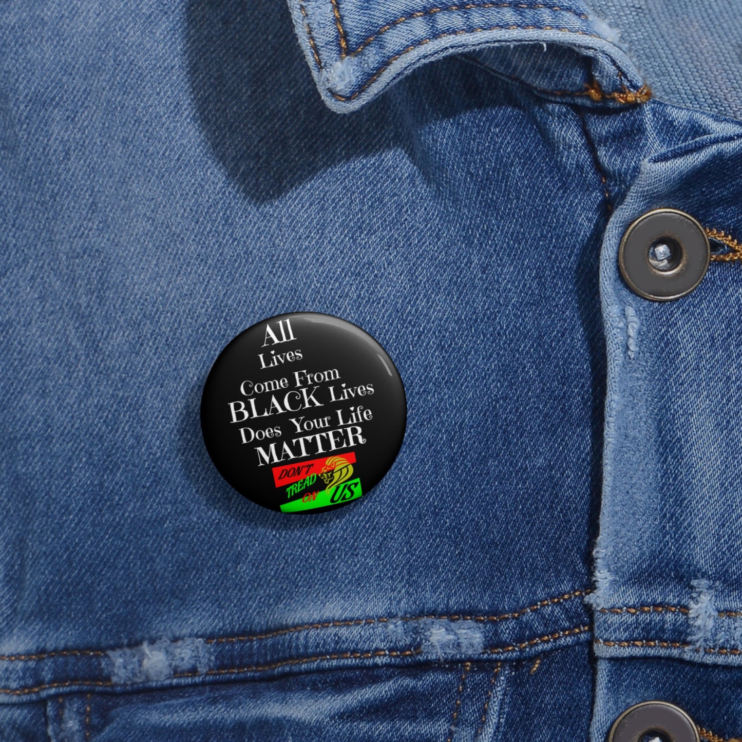 All Lives Pin Buttons