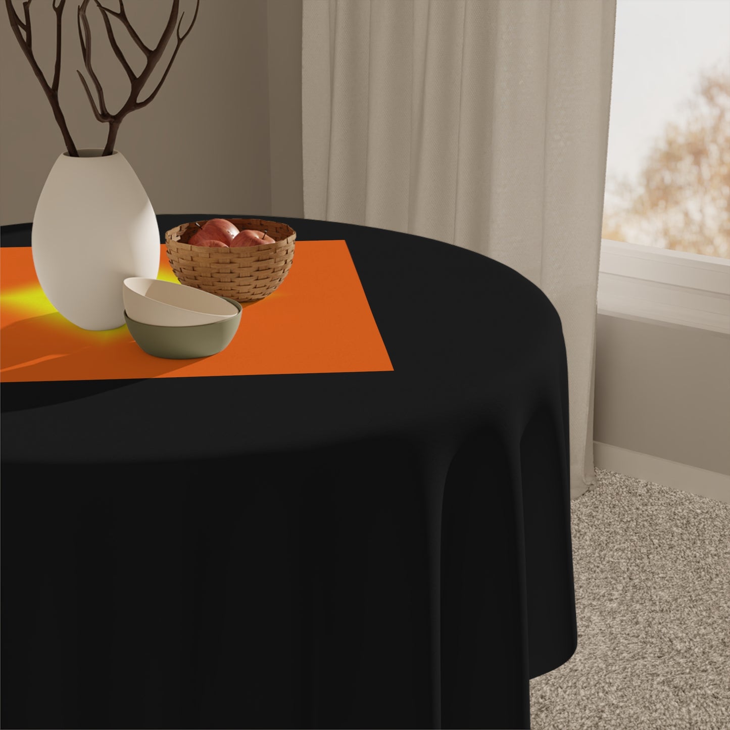 Bishop [Black] Tablecloth