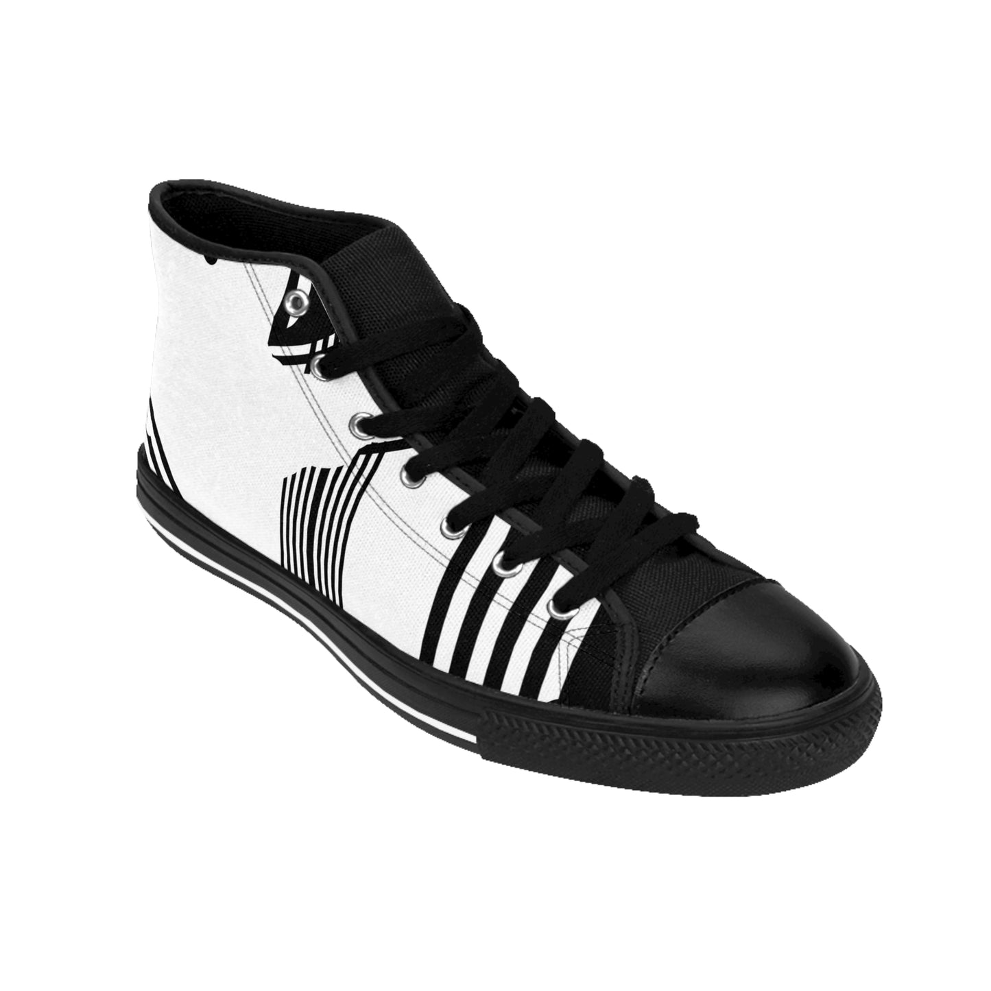 B & W D String Women's Classic Sneakers