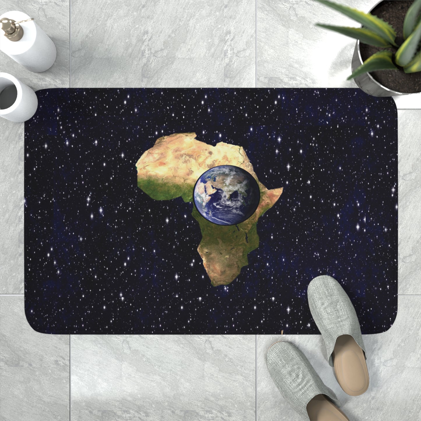 Earth In Africa Memory Foam Bath Mat