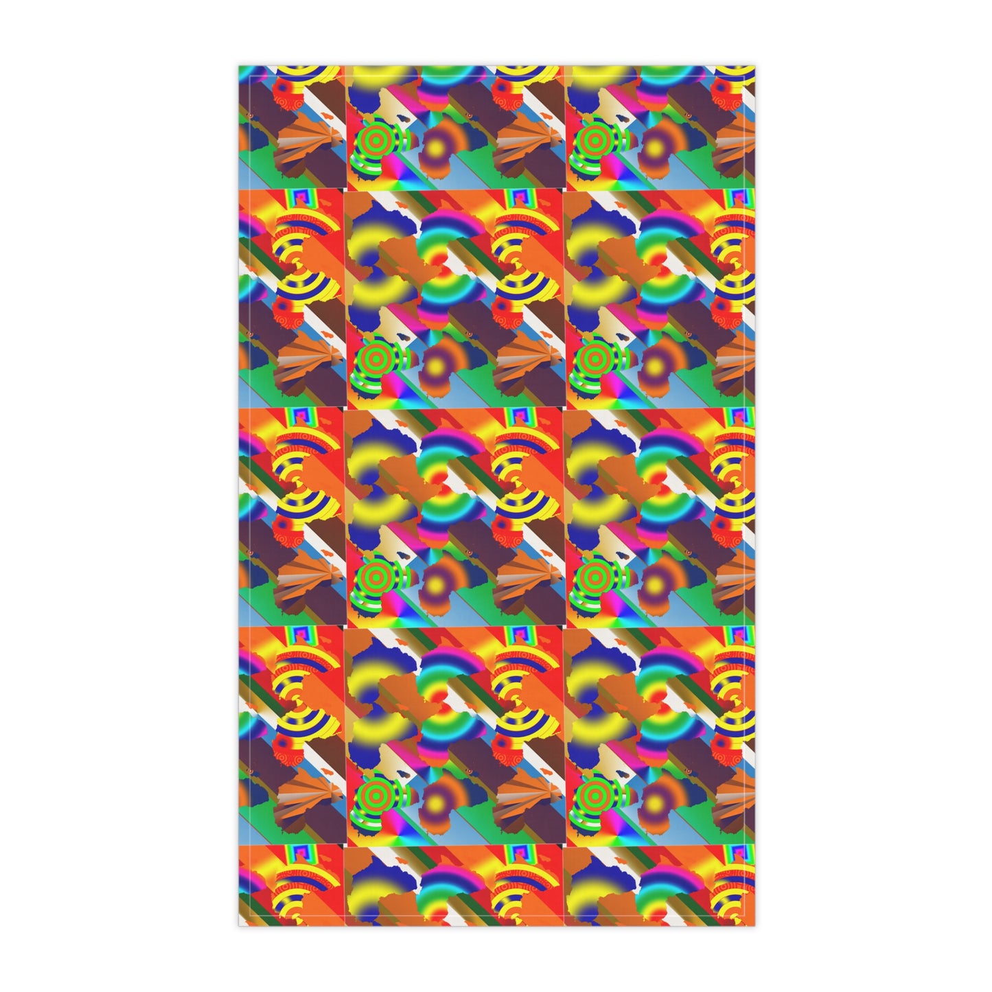 9 Africa's Collage  Kitchen Towel