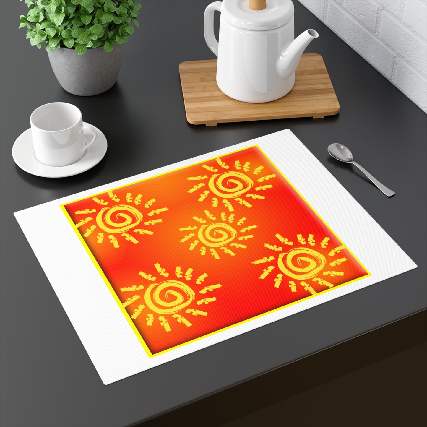 Sun Shine [White] Place-mat