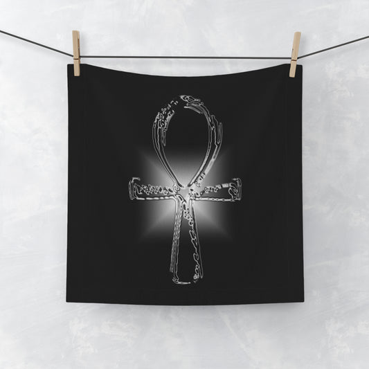 Glass ANKH Face Towel