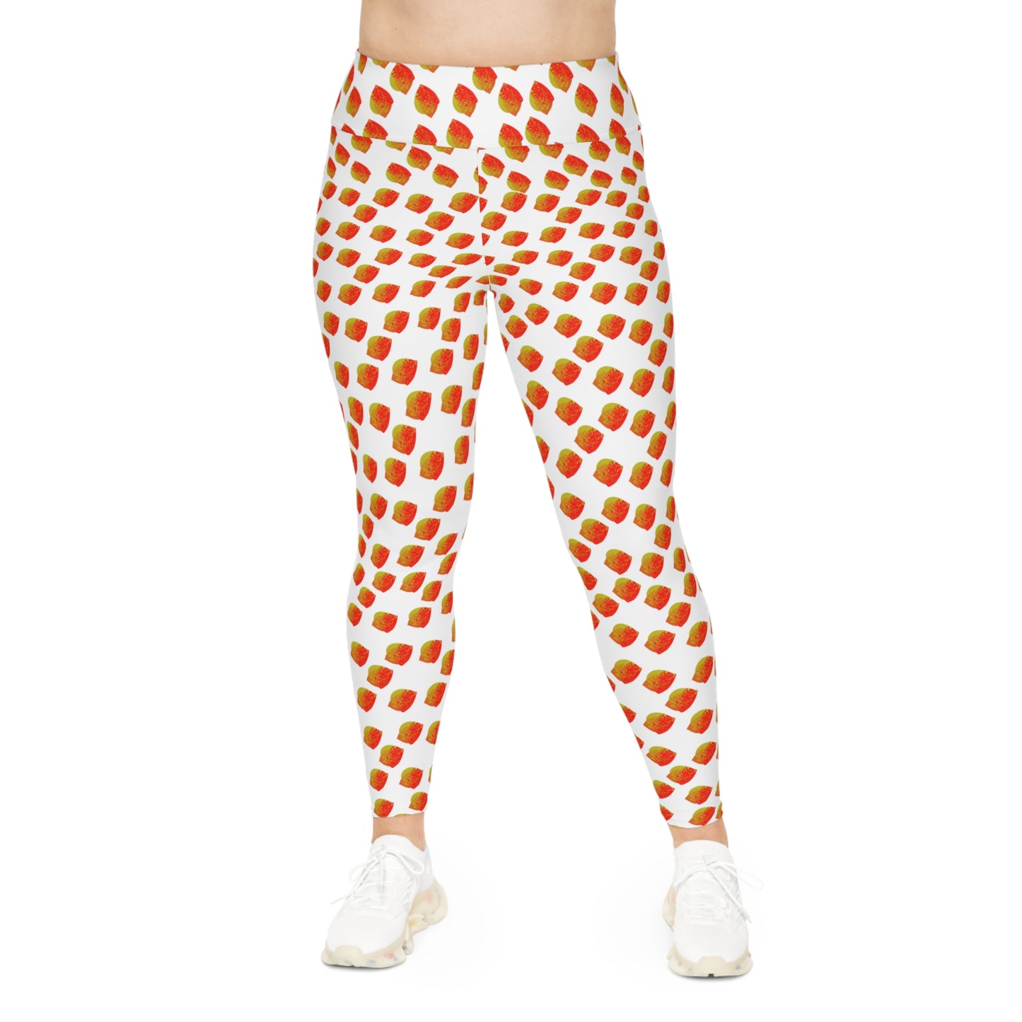 E peach Plus Size Leggings