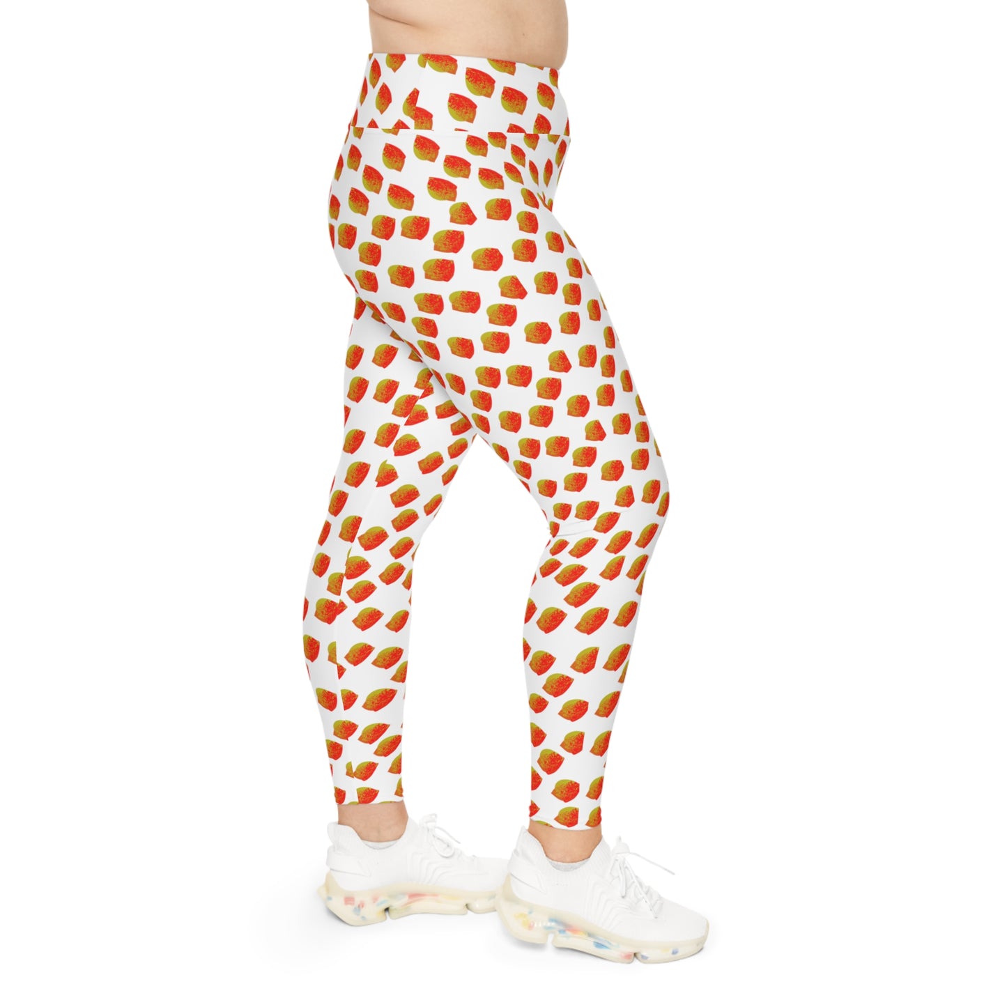 E peach Plus Size Leggings