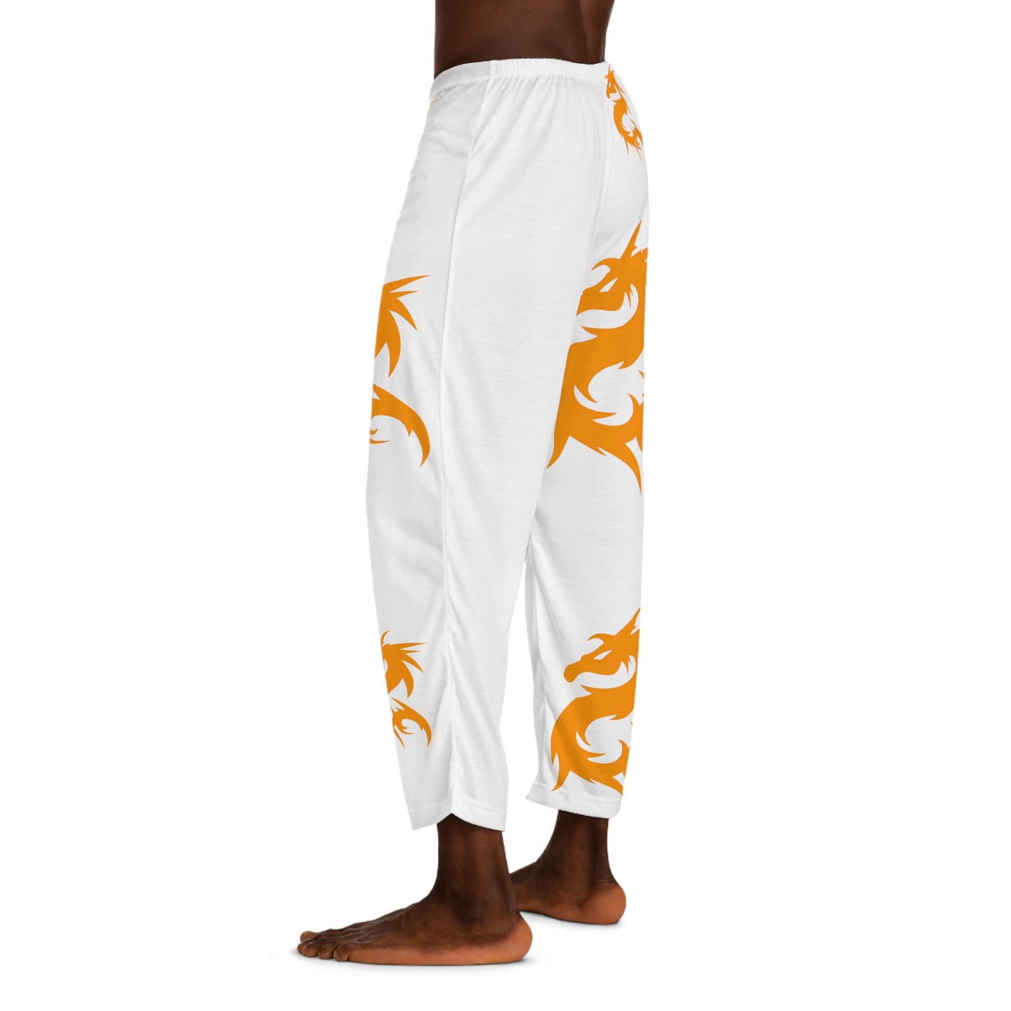 Men's Golden Pajama Pants (AOP)