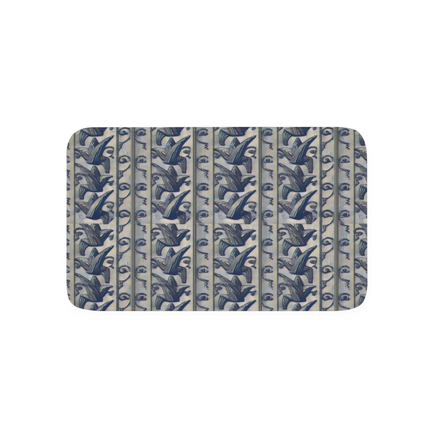 Janet Birds m Memory Foam Bath Mat