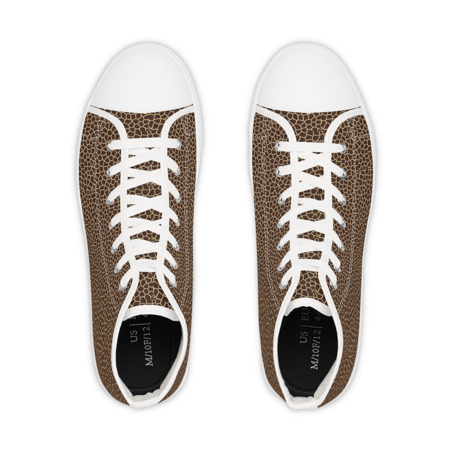 Snake Back Men's High Top Sneakers