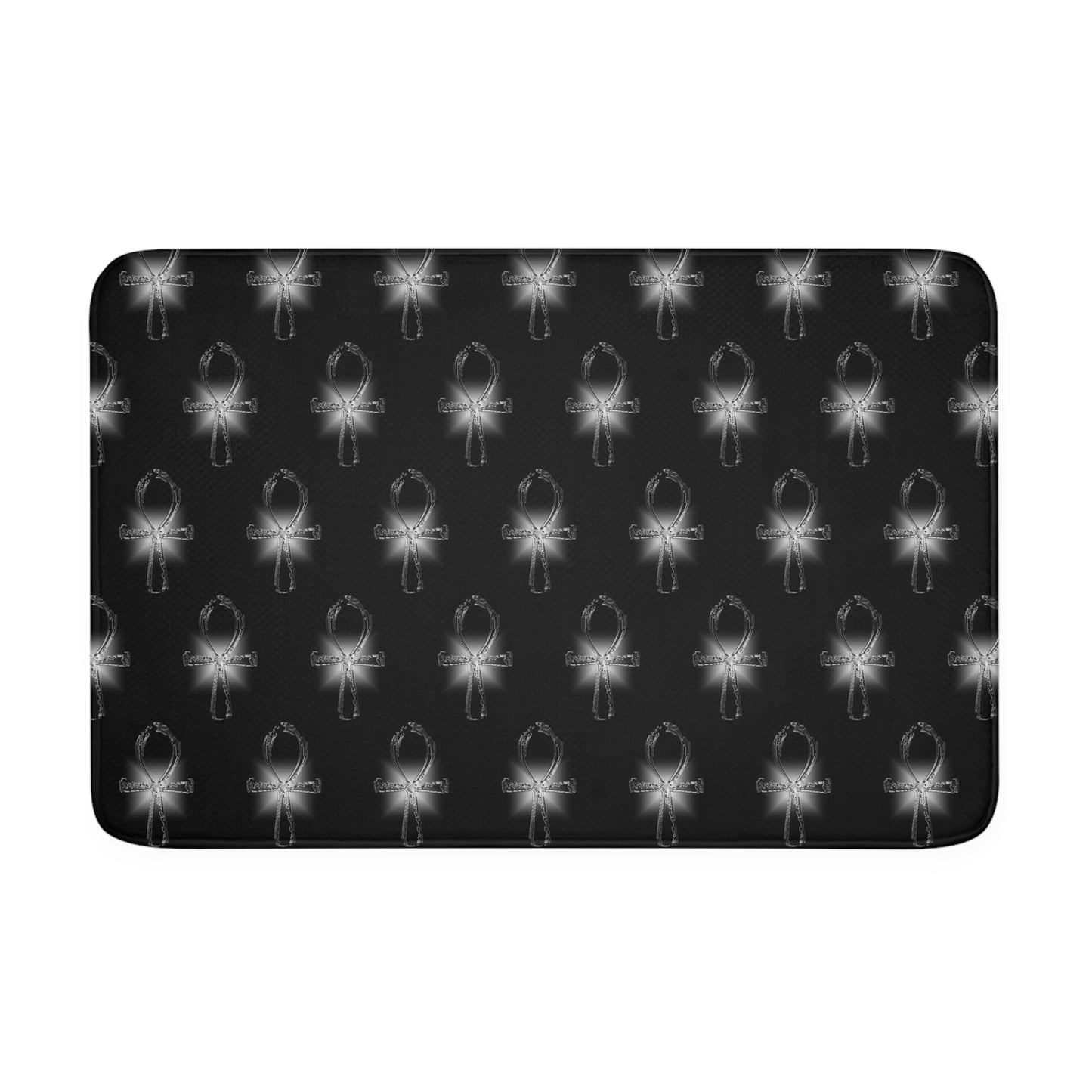 Glass ANKH  (Multiple) Memory Foam Bath Mat