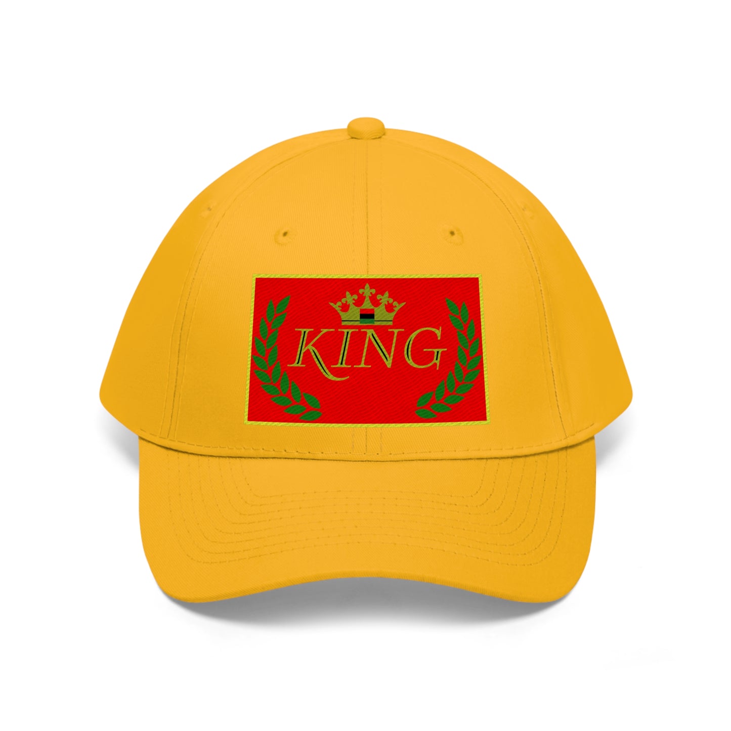 KING (EMBROIDERED ) Unisex Twill Hat