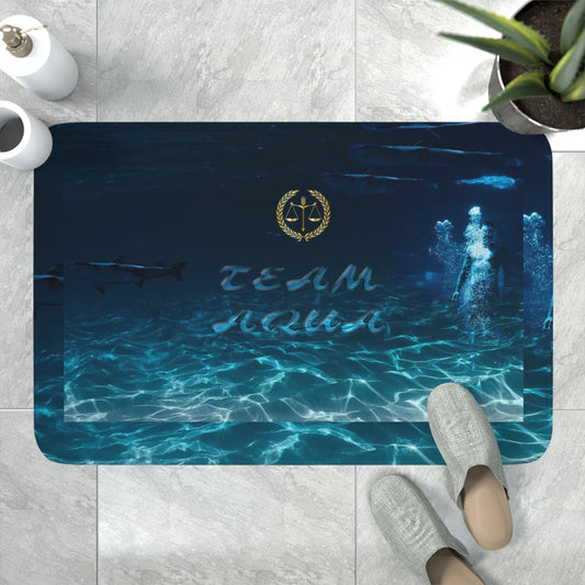 Team  Aqua Memory Foam Bath Mat