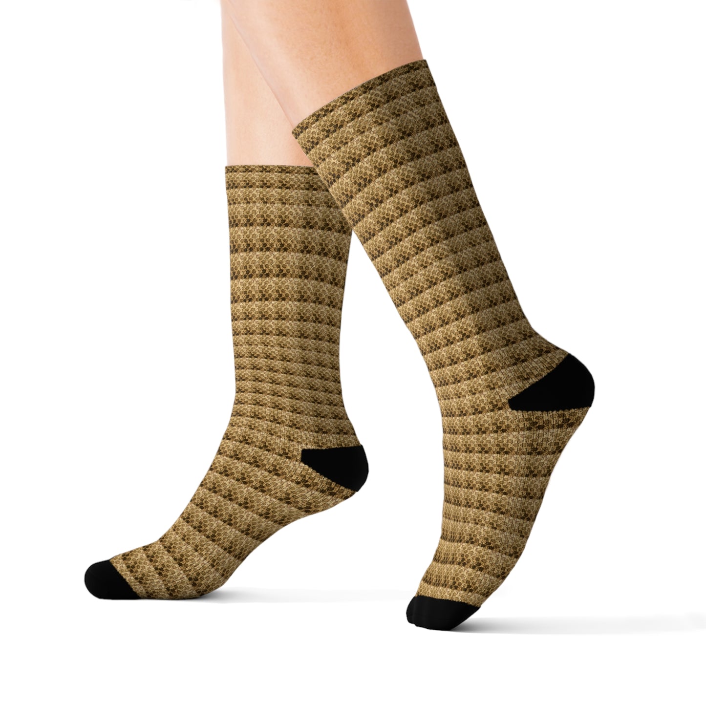 Beige Garden (MPX) Sublimation Socks