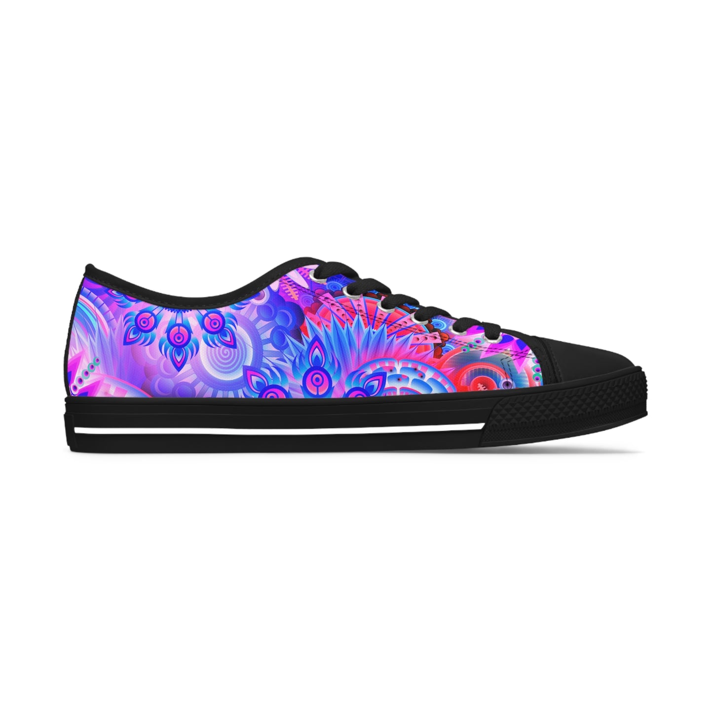 Mandalas-Pink 2 Women's Low Top Sneakers