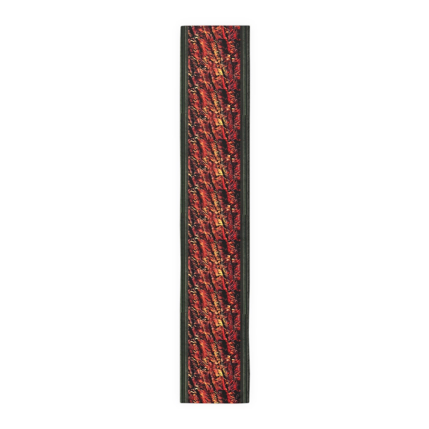 Red Wood Table Runner (Cotton, Poly)