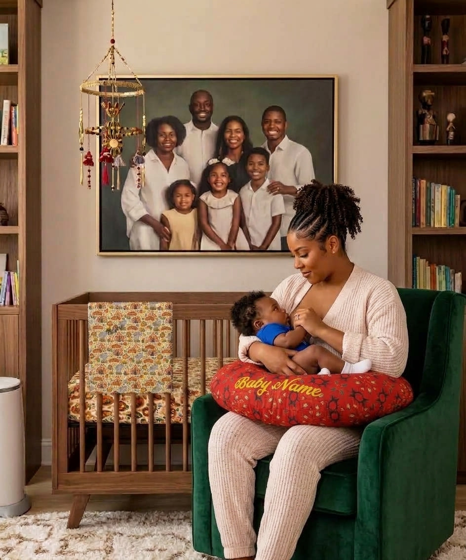 "Atum" Nursing Pillow Cover