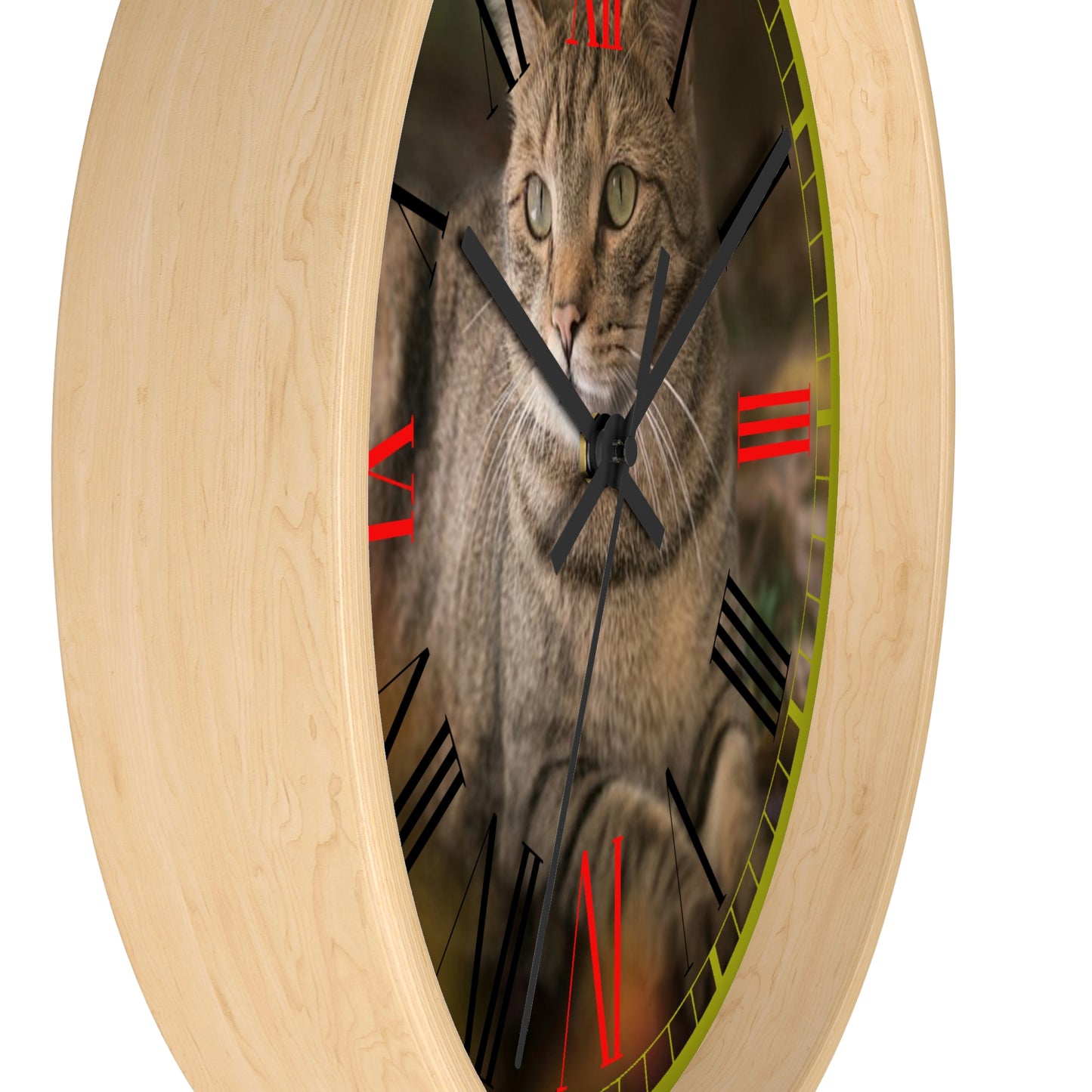 Cat  Wall clock