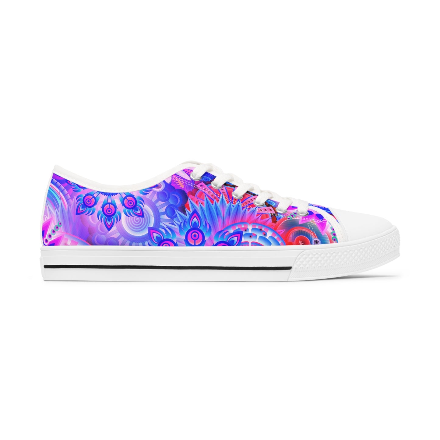 Mandalas-Pink 2 Women's Low Top Sneakers