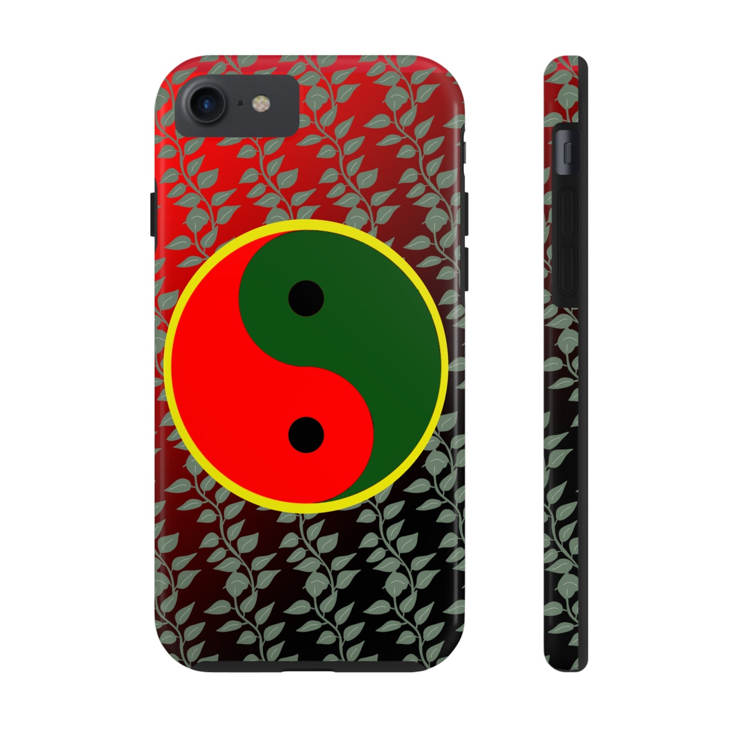 Afro Yen and Yang Tough Phone Cases, Case-Mate