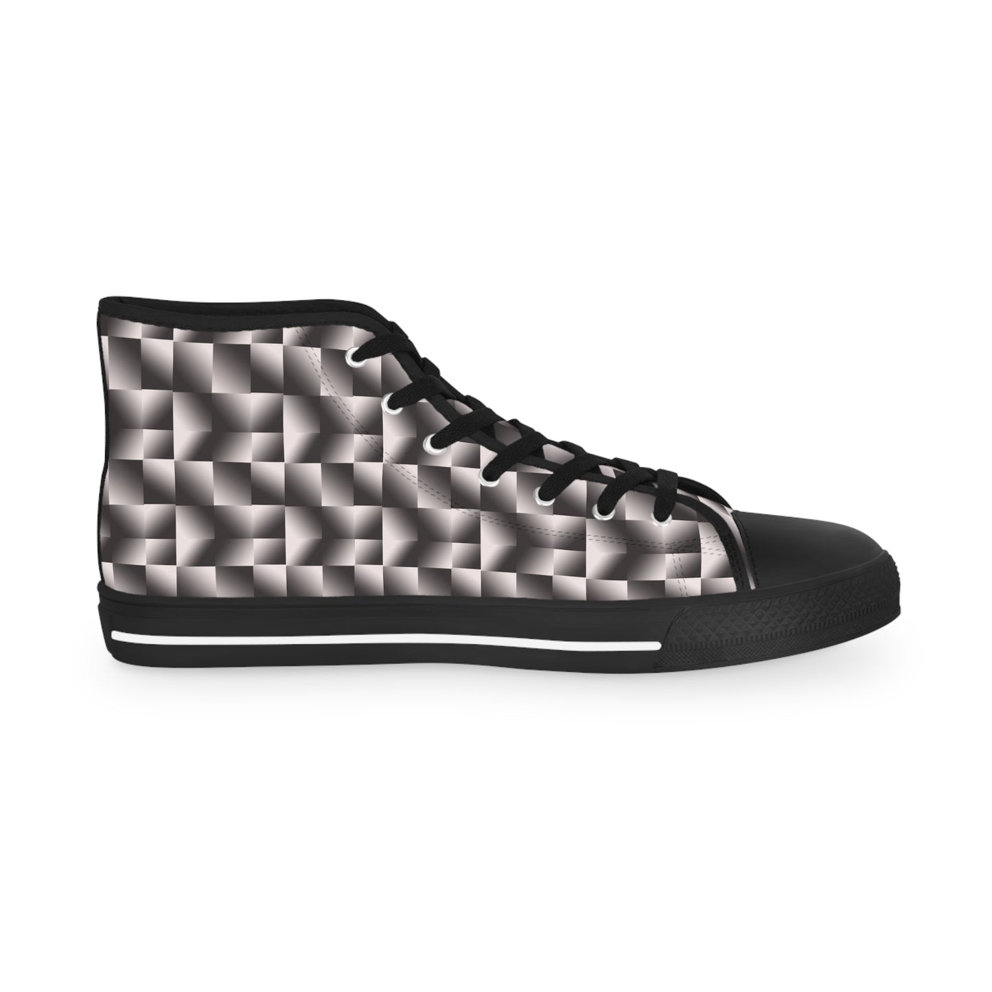 Silver Phoenix Men's High Top Sneakers