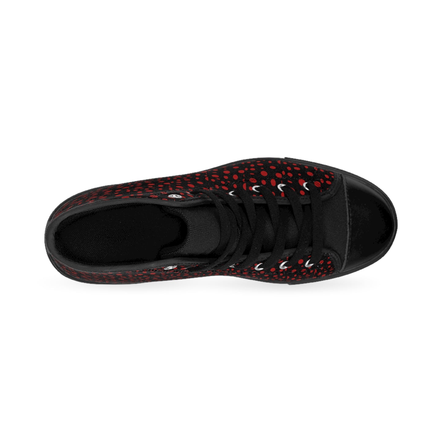 Small Black Ladybug Women's Classic Sneakers