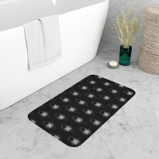 Glass ANKH  (Multiple) Memory Foam Bath Mat