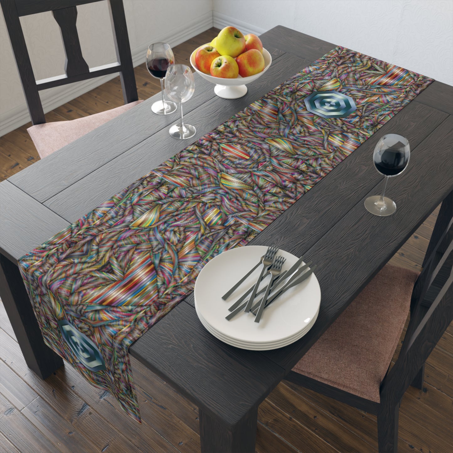 Cerebral Table Runner (Cotton, Poly)