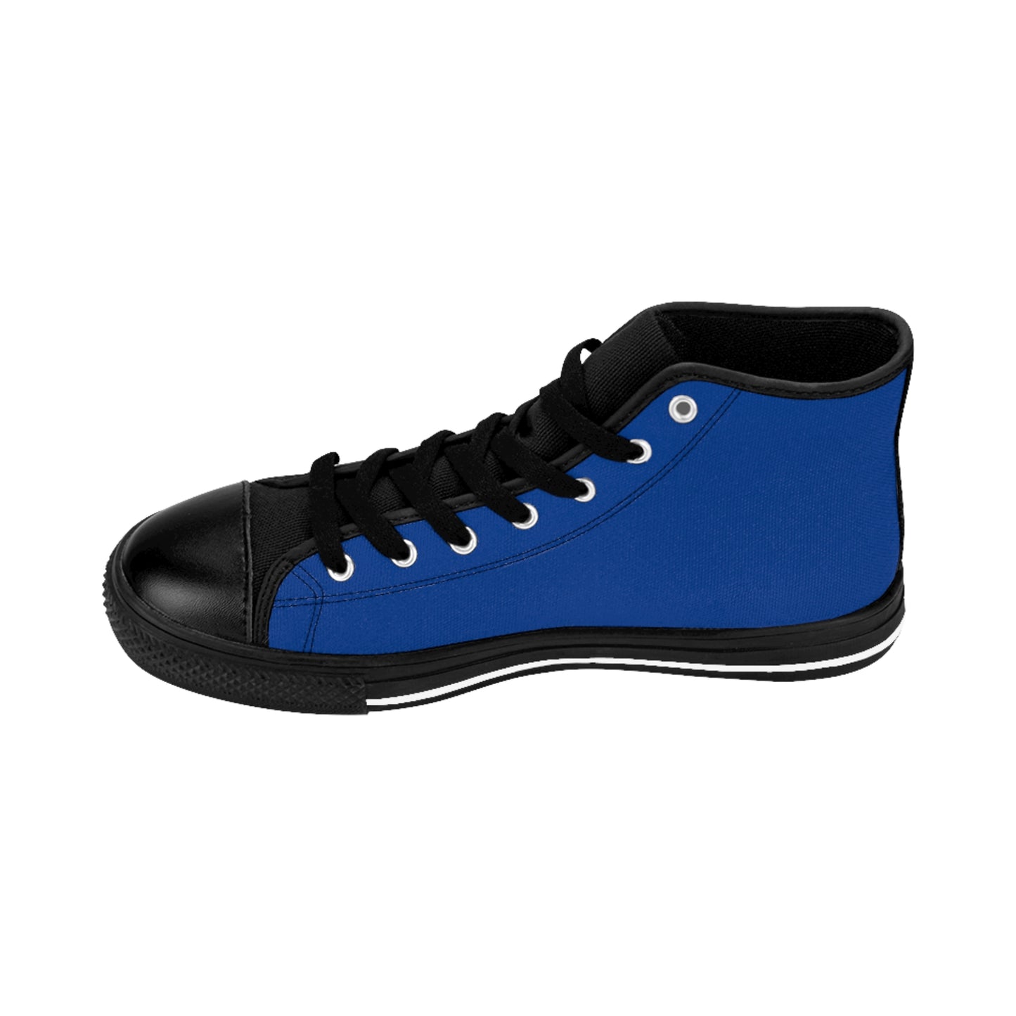 Barbados On  Blue Women's Classic Sneakers