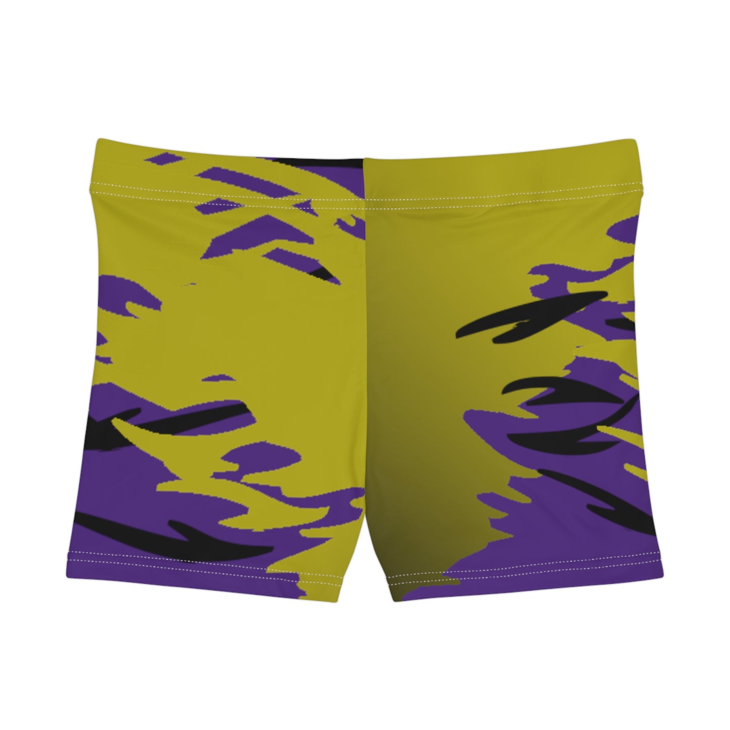 Golden Black Raptor Women's Shorts (AOP)