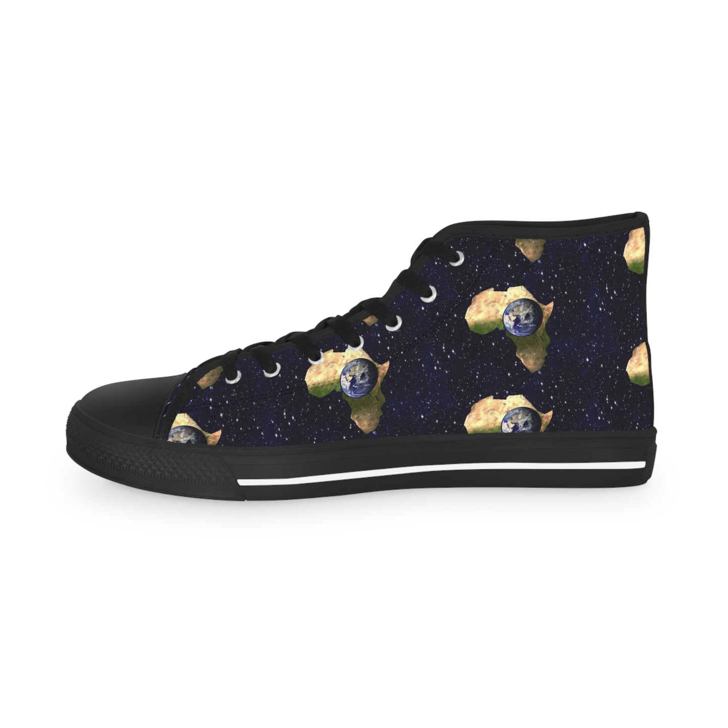 Earth In Africa Men's High Top Sneakers