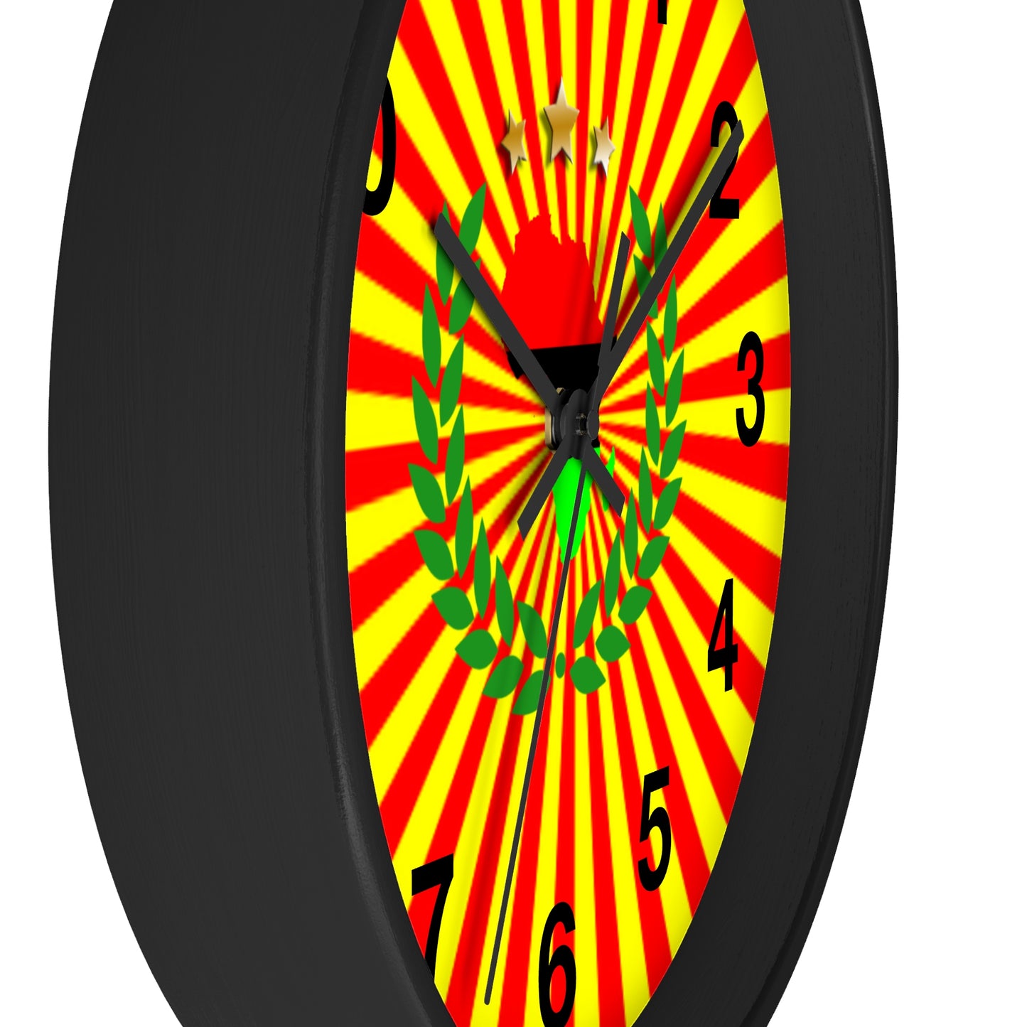 African Sun Ray's Wall clock