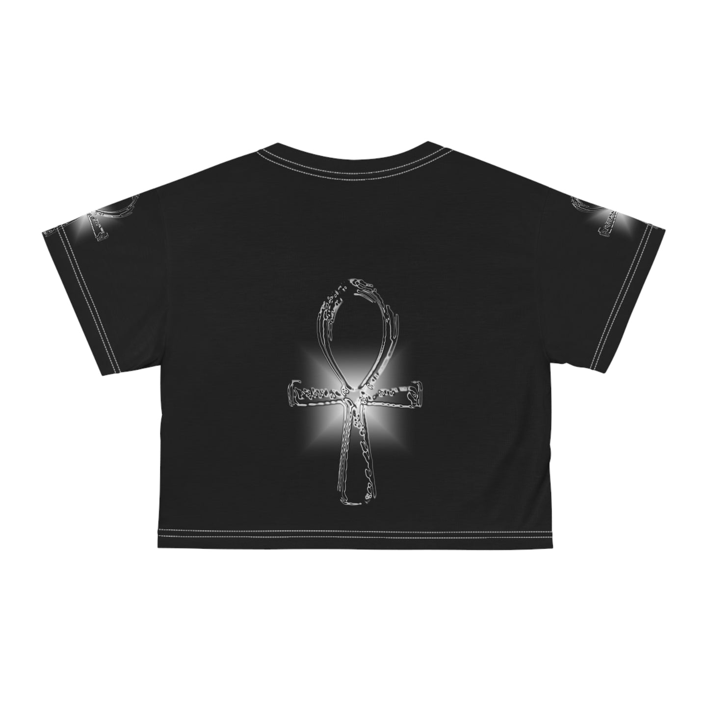 Glass ANKH Crop Tee