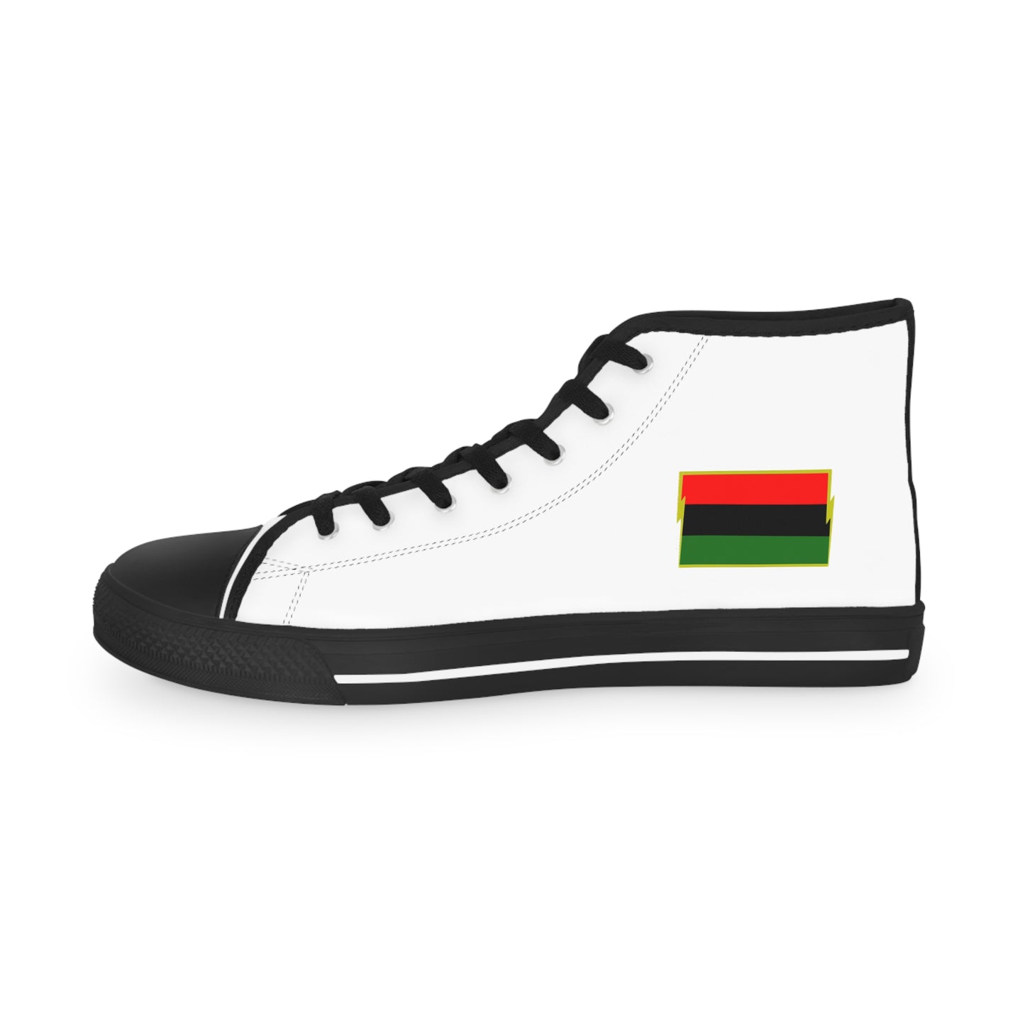 African Diaspora Flag     Men's High Top Sneakers