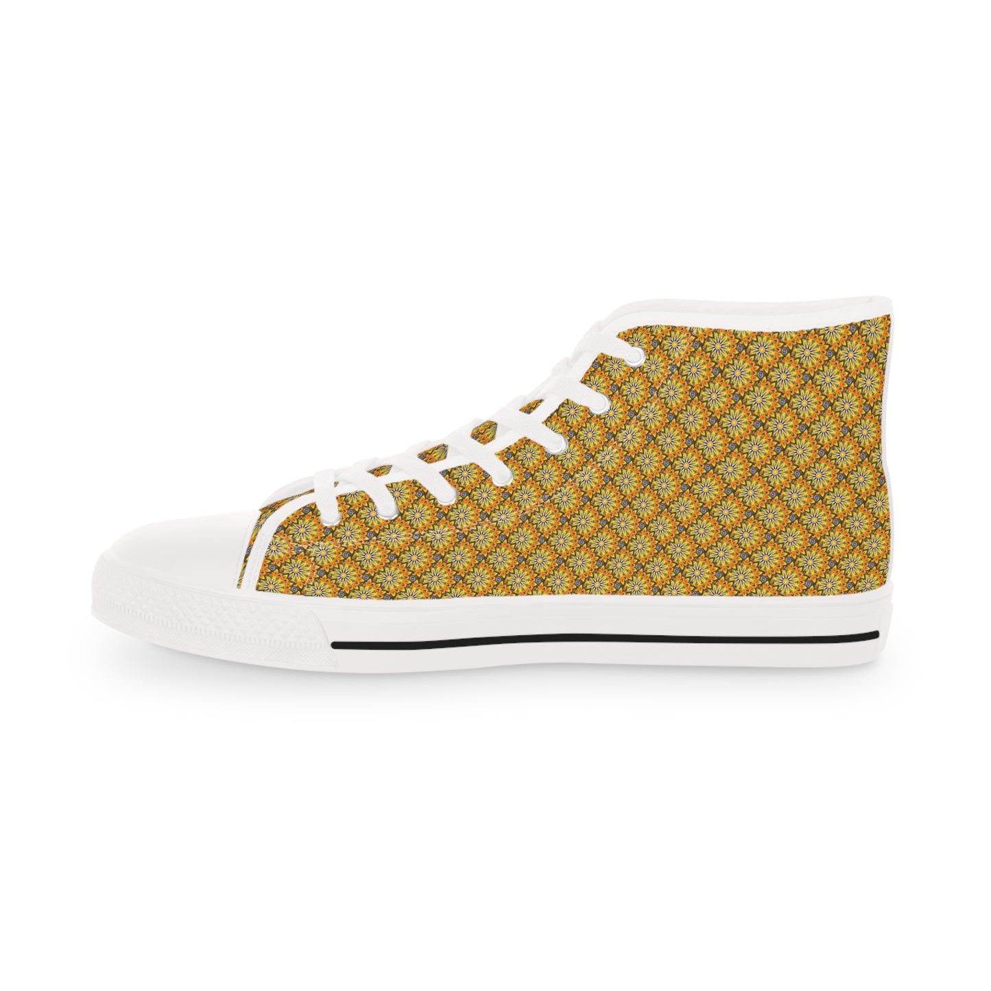 Mandala   Men's High Top Sneakers