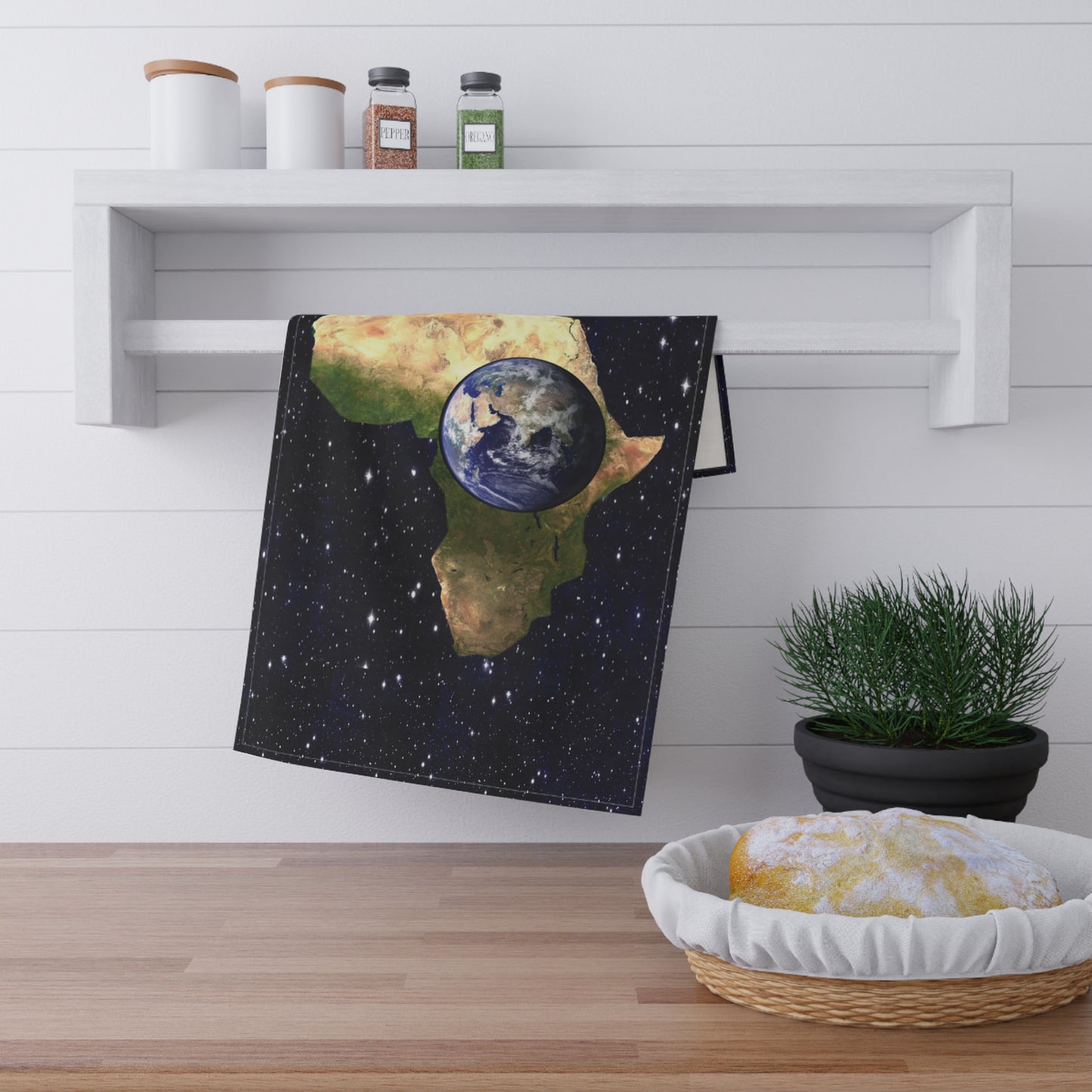 Earth In Africa Kitchen Towel