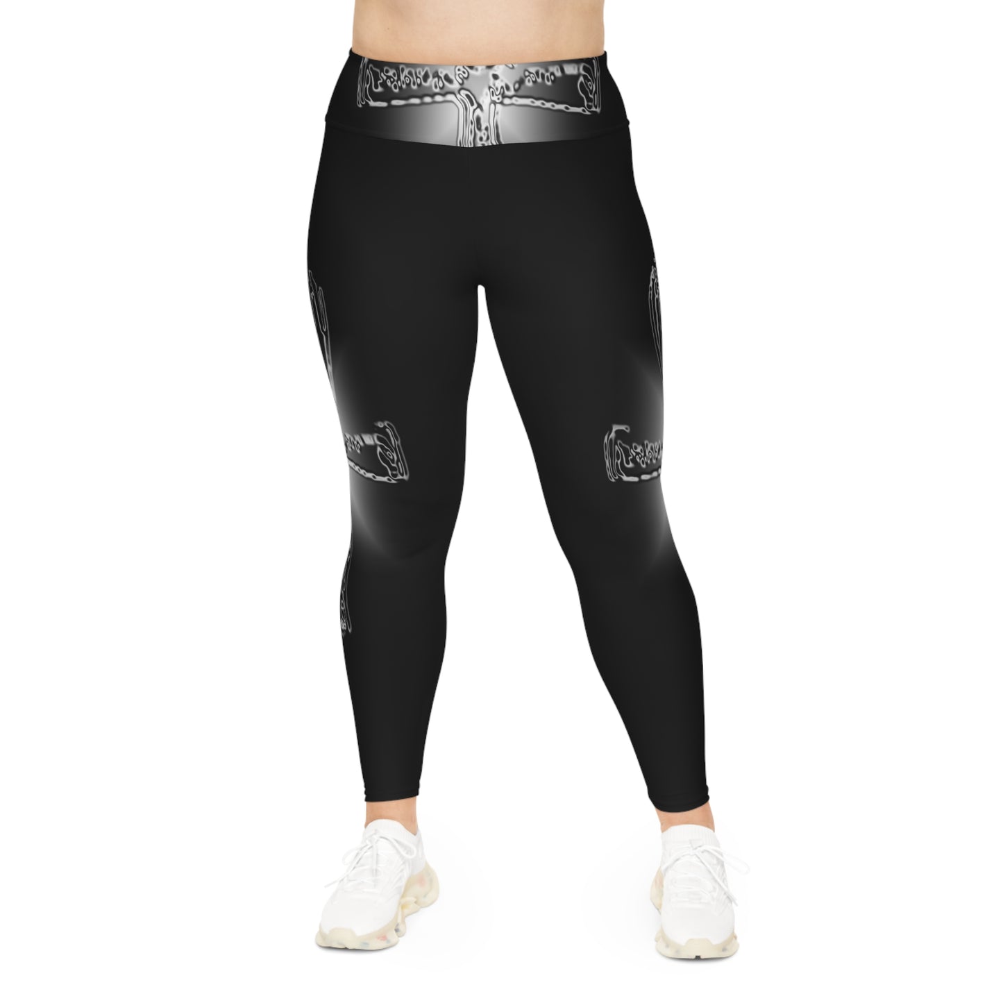 Glass Ahnk Plus Size Leggings