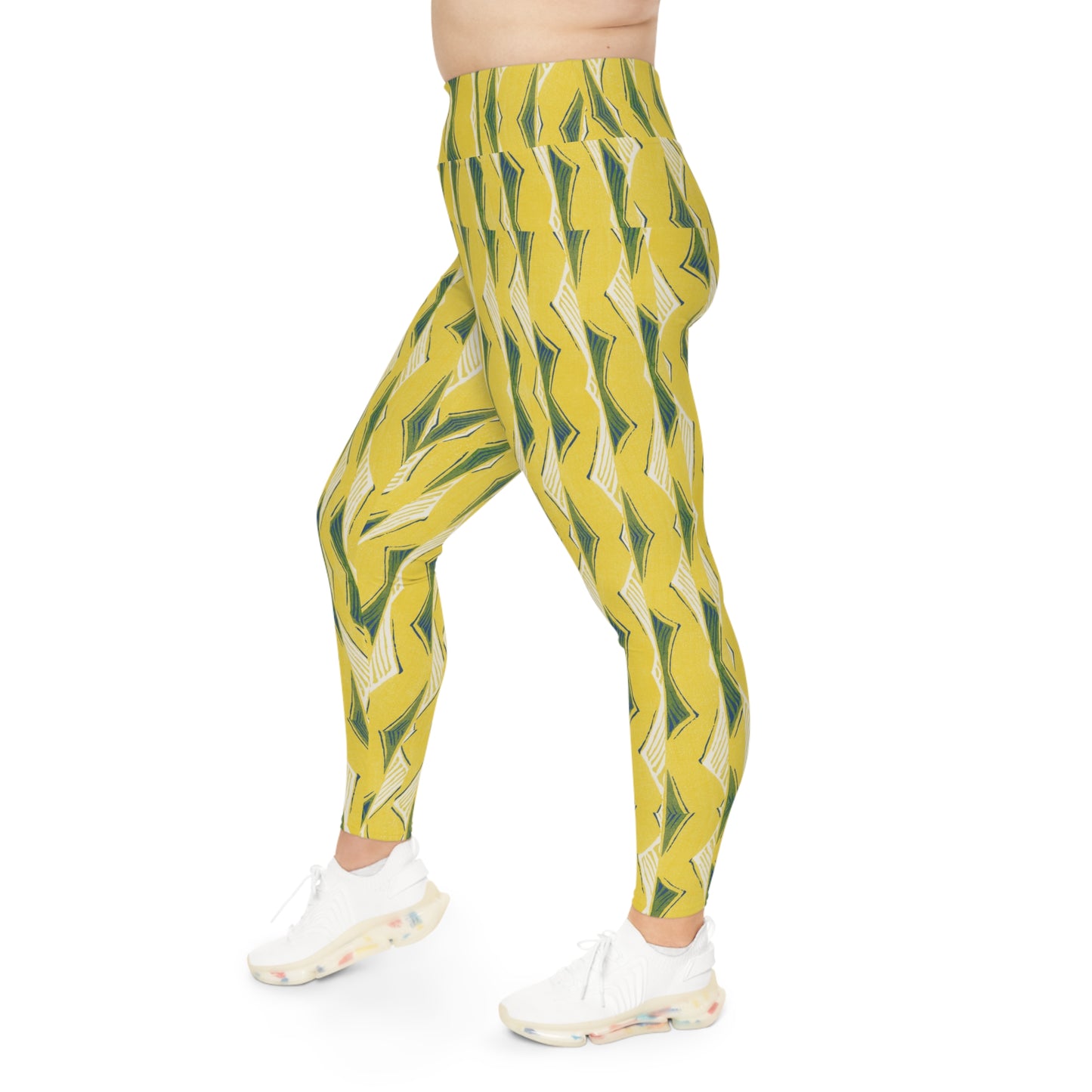 Banana Leaf Plus Size Leggings