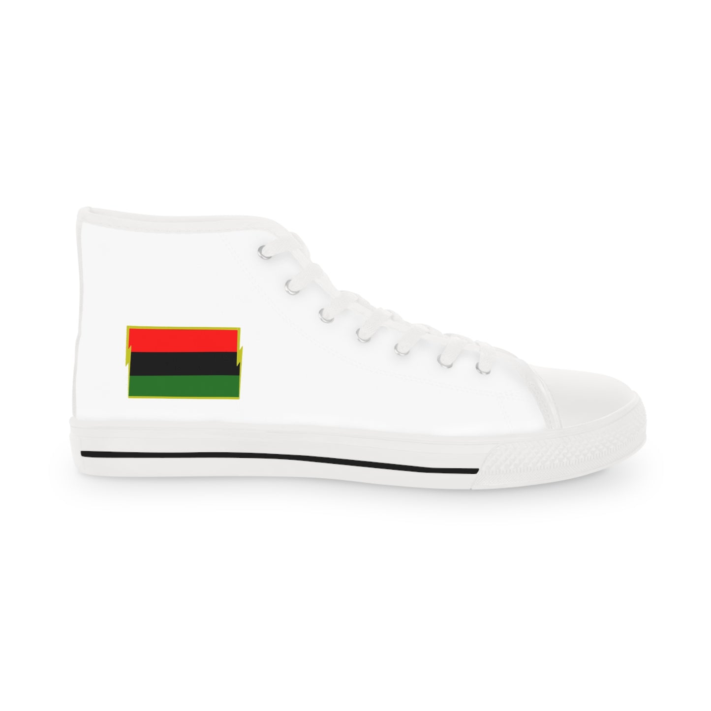 African Diaspora Flag     Men's High Top Sneakers