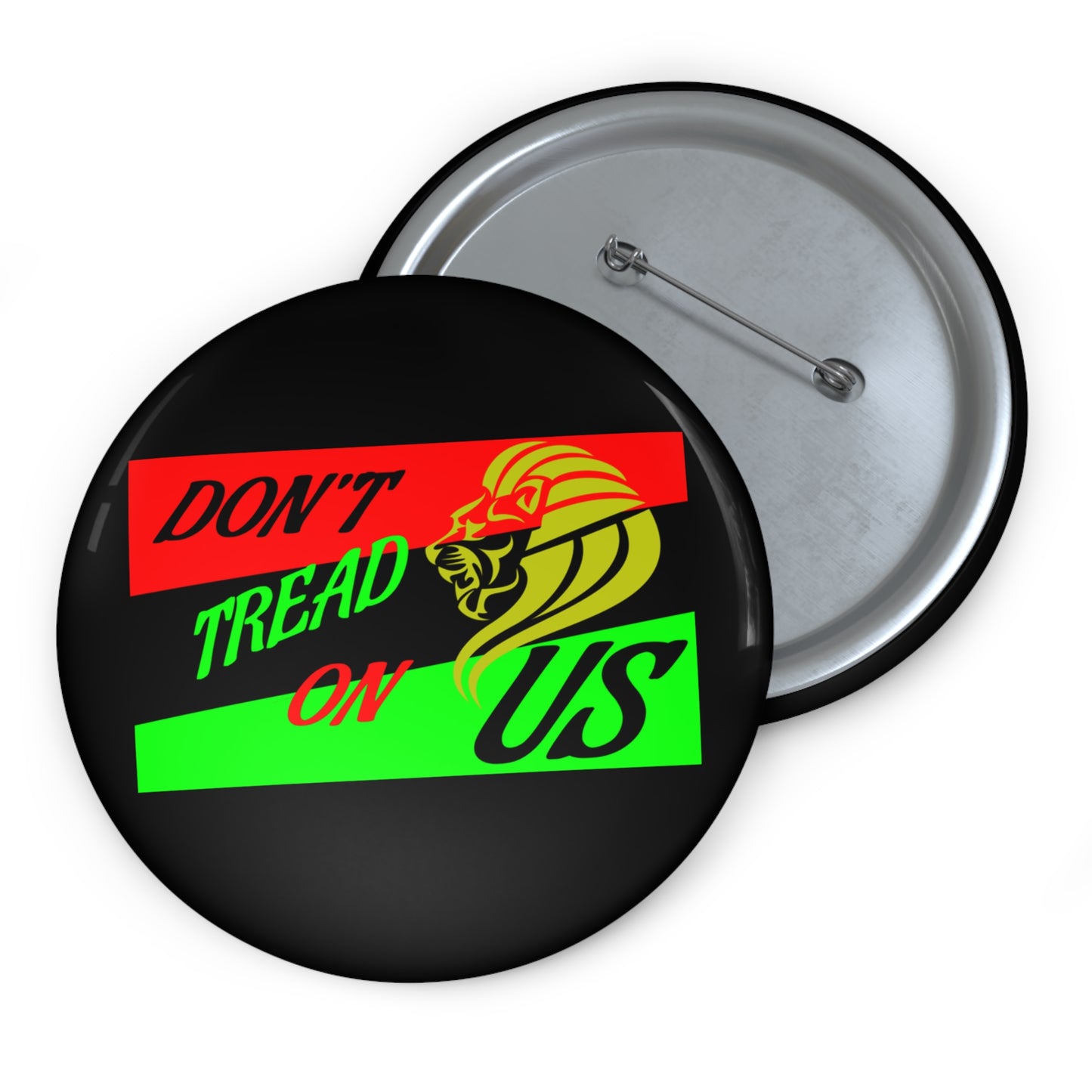 Don't Tread On US Pin Buttons