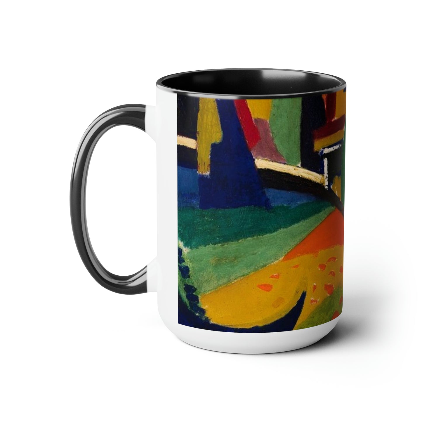 Gondola   Two-Tone Coffee Mugs, 15oz