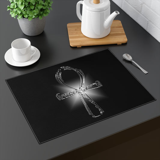 Glass ANKH Place-mat