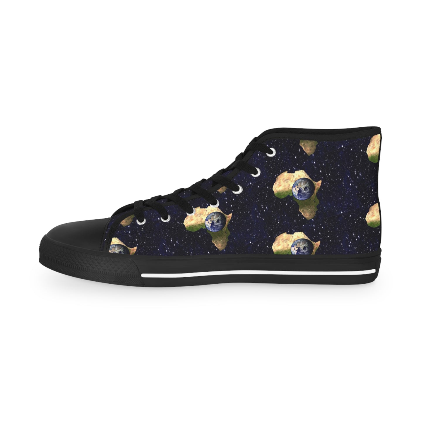 Earth In Africa Men's High Top Sneakers