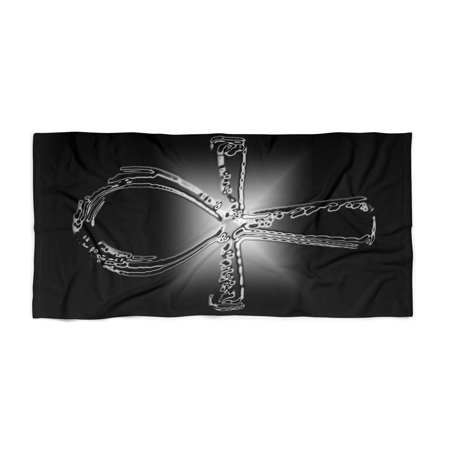 Glass ANKH Beach Towel