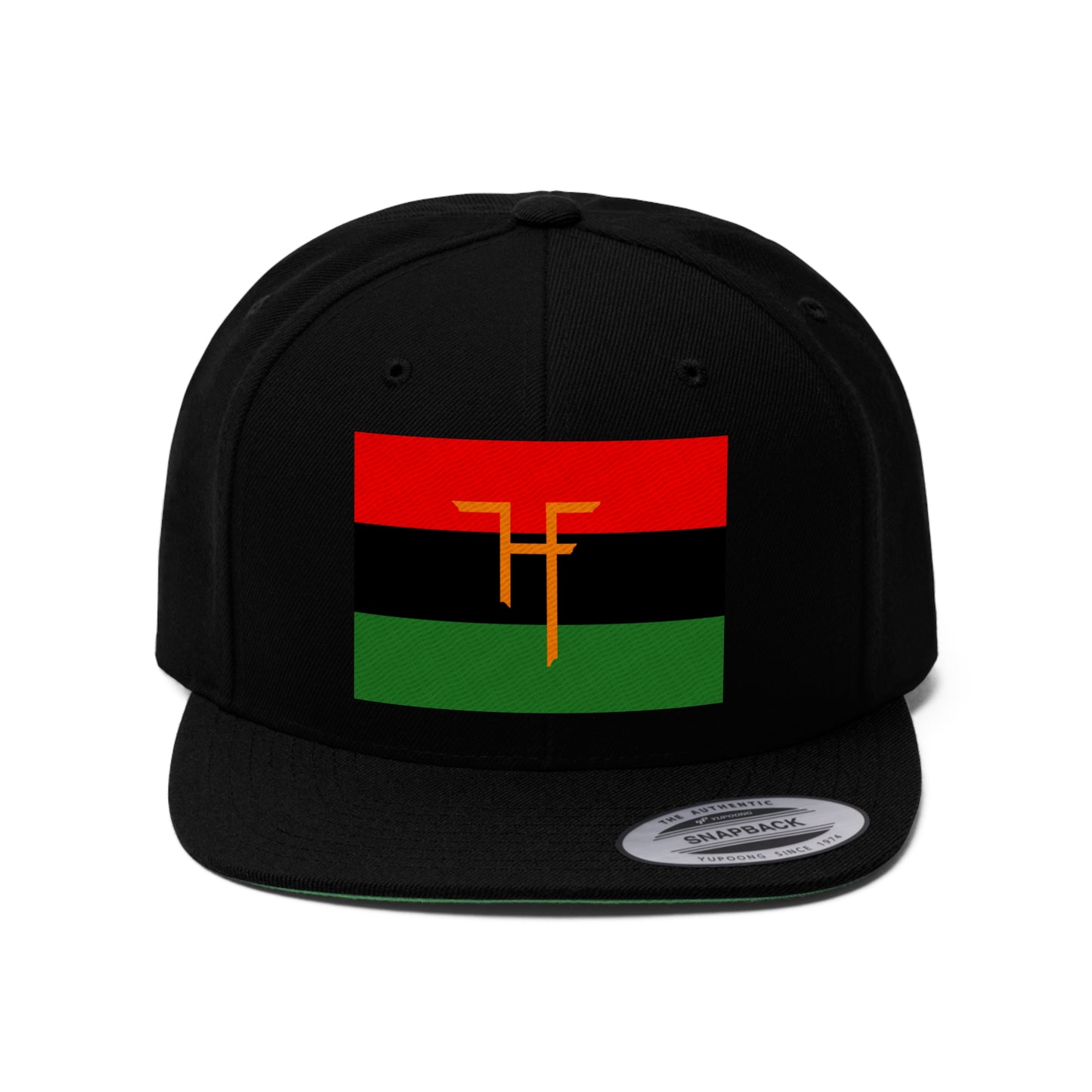 T F H DIASPORA FLAG (EMBROIDERED)  Unisex Flat Bill Hat