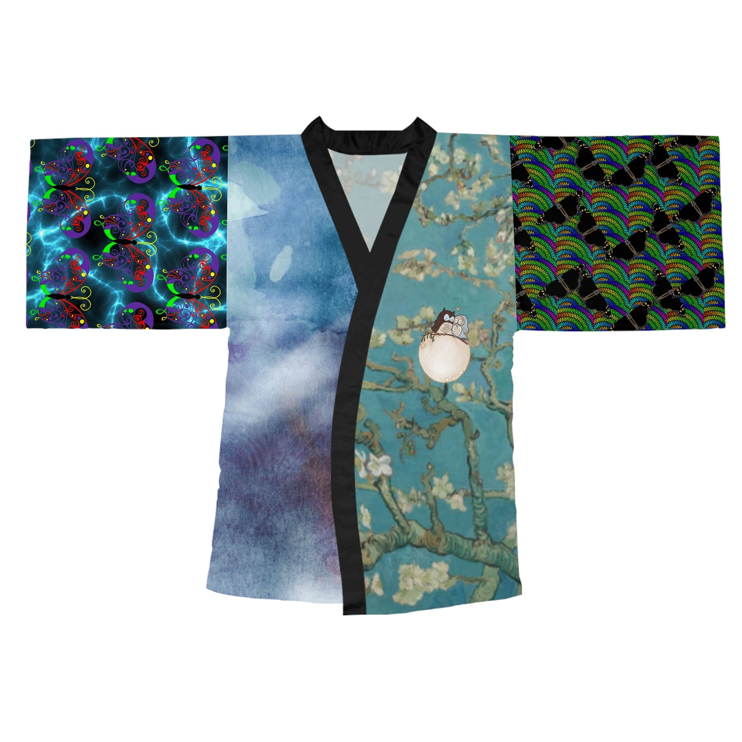 Butterfly Long Sleeve Kimono Robe