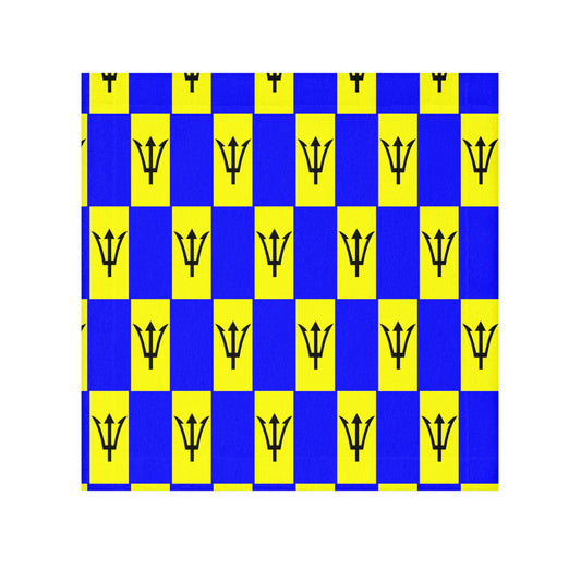 Barbados Flag  Face Towel